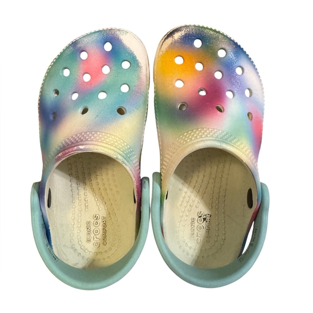 CROCS Kids Water Shoes - Multicolor Fun size 9 - Picture 6 of 7